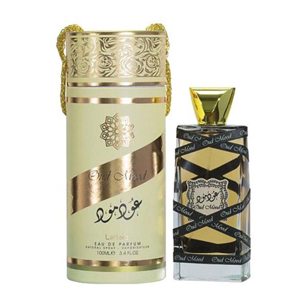 Oud Mood Gold Perfumes 100 ml EDP pour homme et femme par Lattafa Perfumes