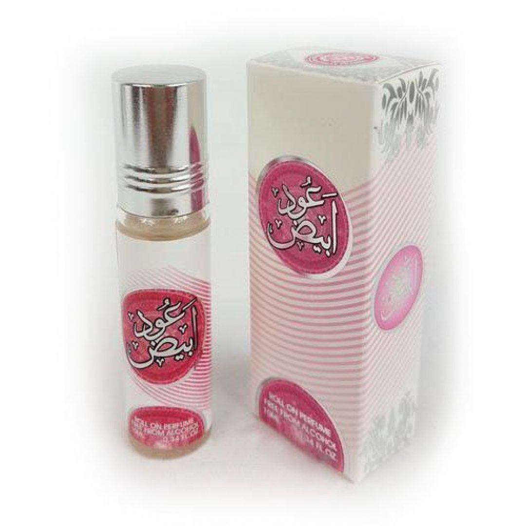 Oud Abyad Perfume 10 ML For Men and Women, Oil Roll