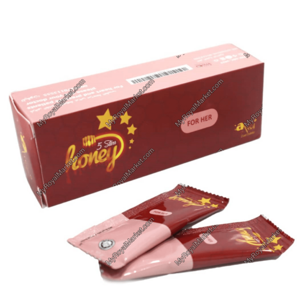 Honey 5 étoiles pour elle (Royal Honey Form Women) 6x10g, Honey 5 stars for her