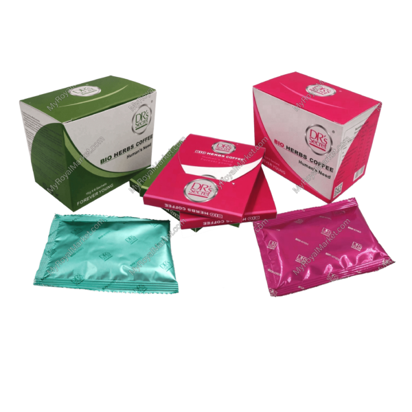 KOPI BIO HERBS ASLI Dr's Secret UNTUK LELAKI dan WANITA 15g x 6 Sachet