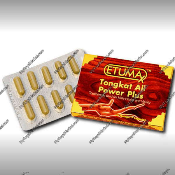 Etumax Herbal Plus (10 gélules) Tongkat Ali Power Plus