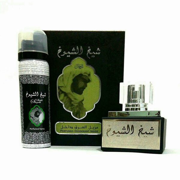 Sheikh Al Shuyukh Oud Perfume 50ml + Desodorante 50ml para mulheres e homens por Ard Al Zaafaran Perfumes