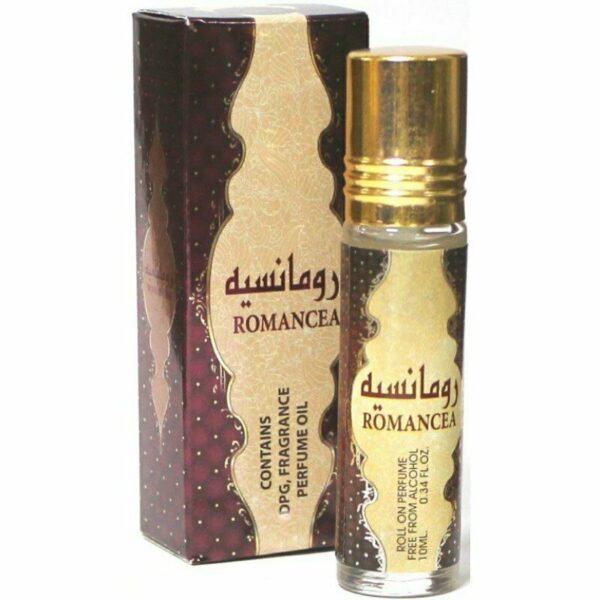 Romancea Oud Parfum 10ml pour Homme et Femme Huile parfumée