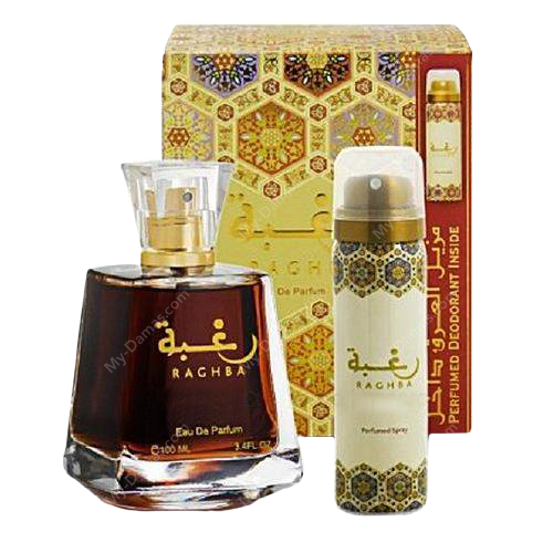 拉塔法 香水,拉格巴香水(烏木)100ML +男女除臭劑