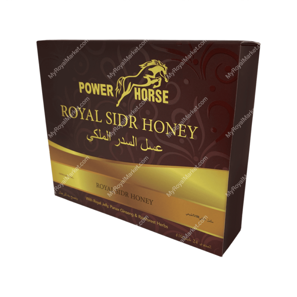 Power Horse Royal Sidr Miel 24 x 10 grammes, Power Horse Royal Sidr